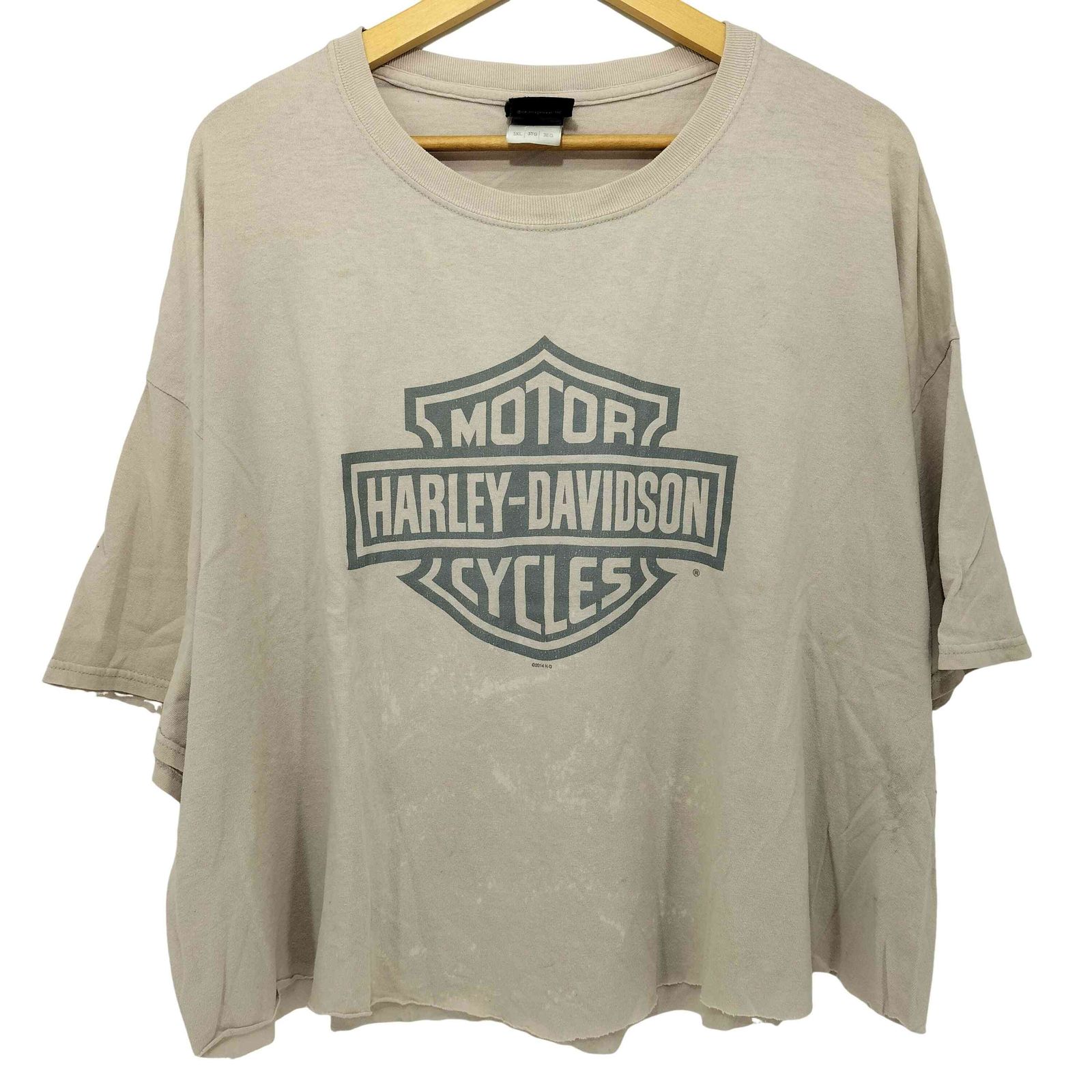 TKO君【842】HARLEY-DAVIDSONスウェット短丈プリントアメ TKO君【842】HARLEY-DAVIDSONスウェット短丈プリントアメ HARLEY