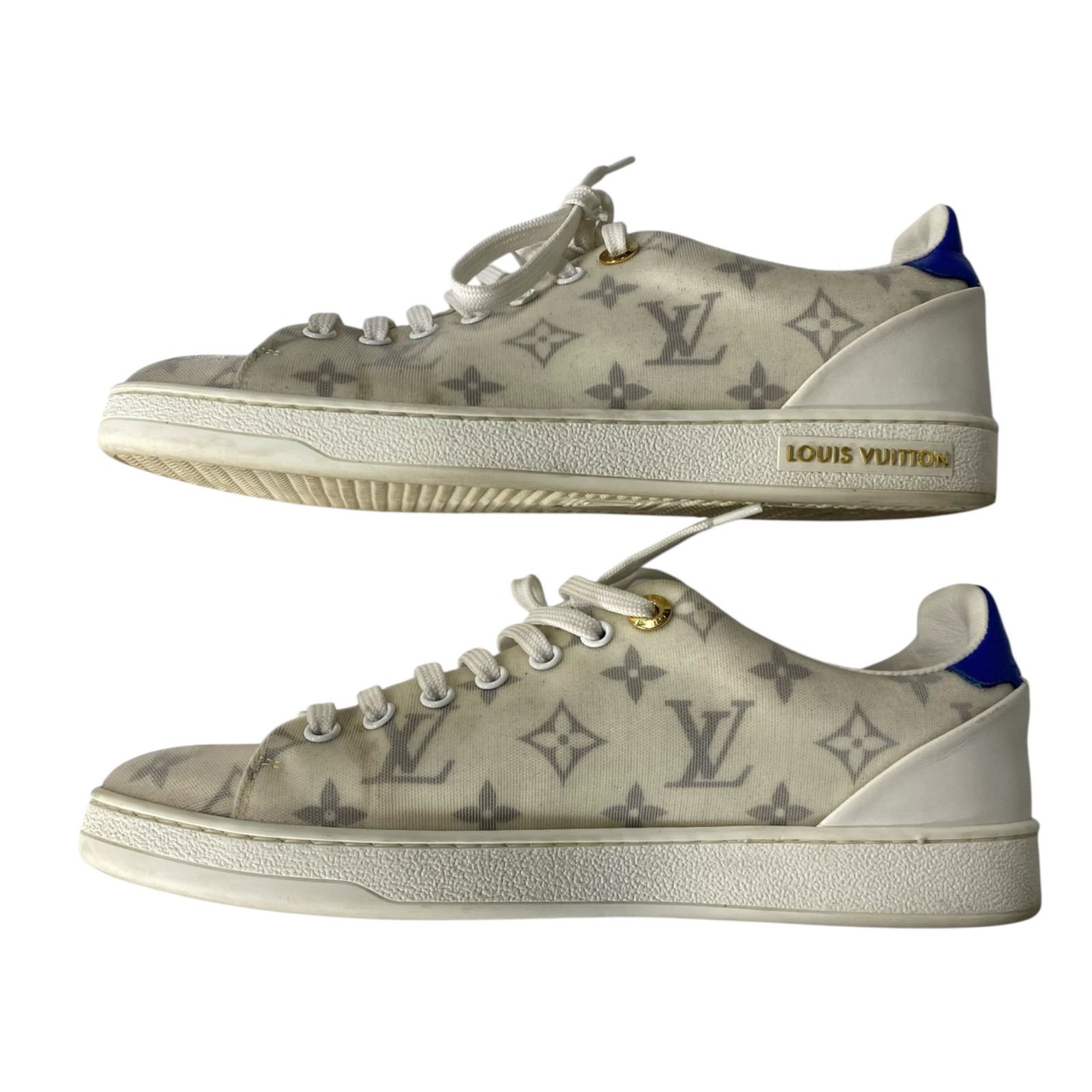 【美品】LOUISVUITTON ヴィトン　フロントロー　スニーカー　37.5 楽天市場】ルイヴィトン フロントロー スニーカーの通販