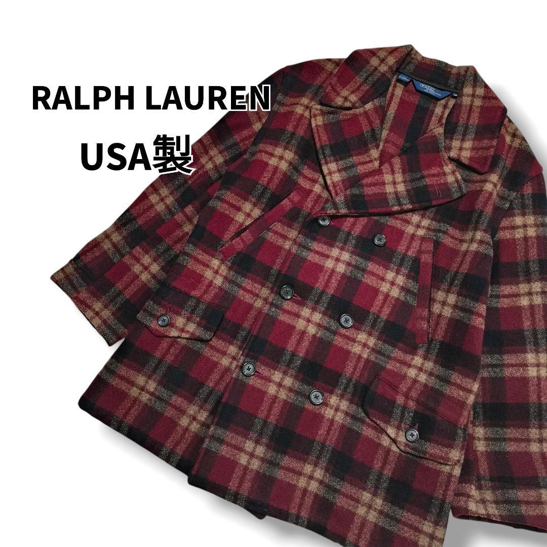 激レア USA製 RALPH LAUREN ウール マッキーノ コート 激レア USA製 RALPH LAUREN ウール マッキーノ コート - メルカリ