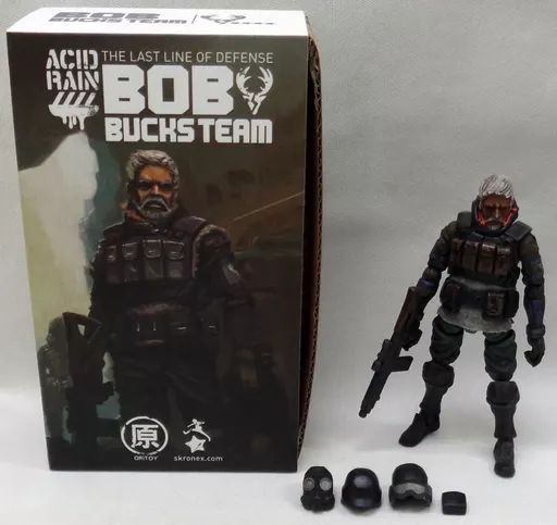 【】フィギュア バックスチーム ボブ 「アシッドレイン」 1/18 アクションフィギュア