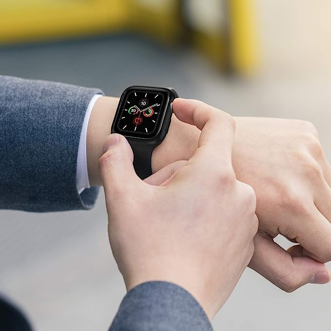 売上実績NO.1 Apple Watch 40mm カバー クリア 黒 アップルウォッチ ケース