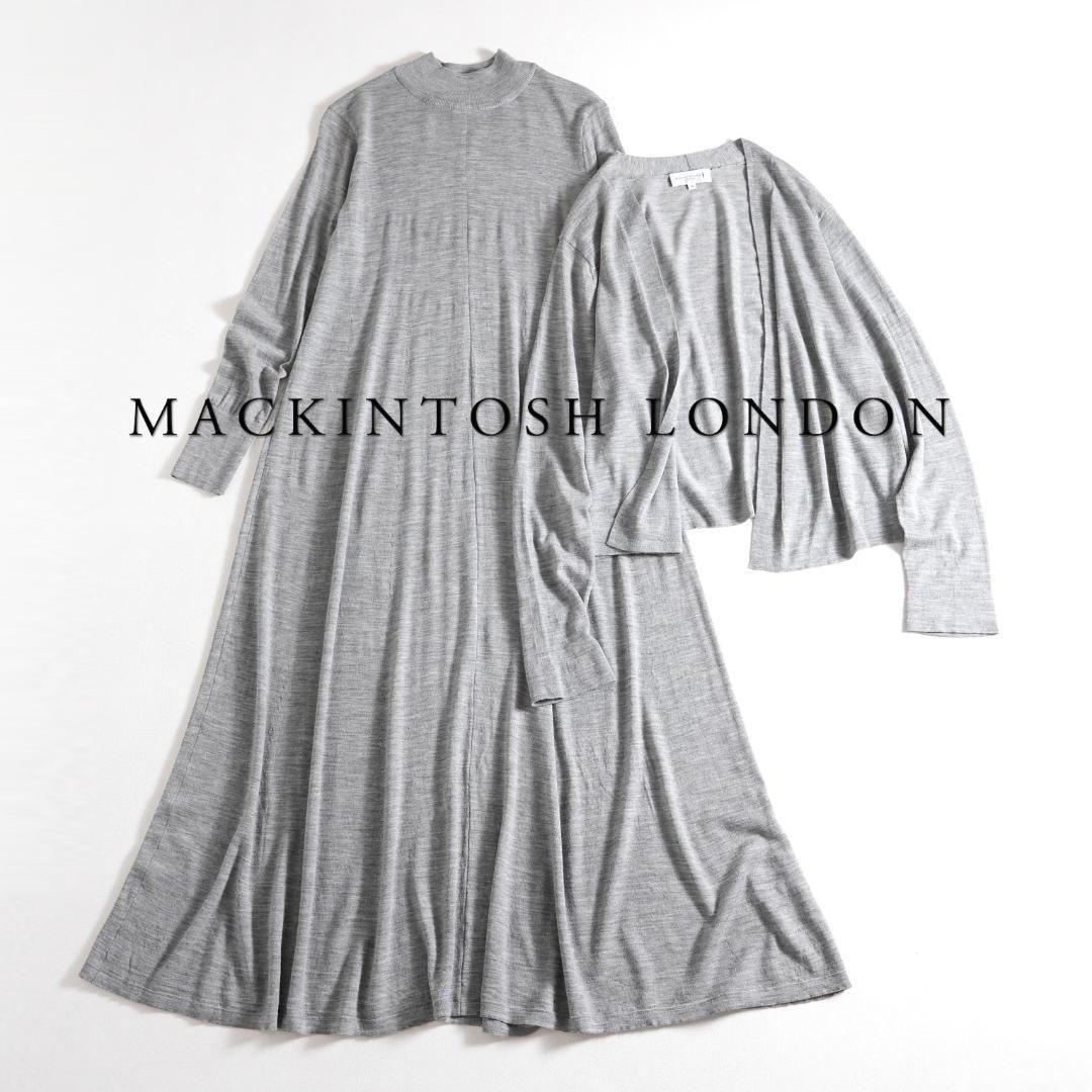 590y マッキントッシュ ロンドン ウール カーディガン＆ワンピース