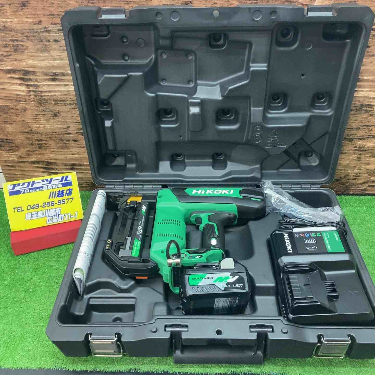 ハイコーキ HIKOKI 旧 日立工機 コードレスタッカー N3604DJ XP 川越店