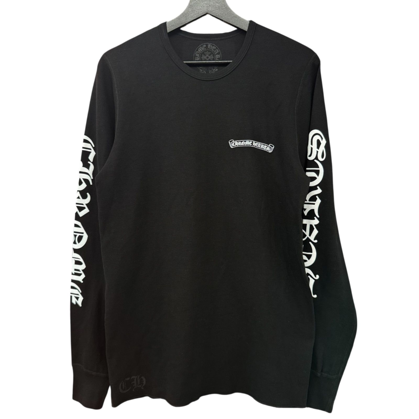 クロムハーツ ロンT スクロールラベル 長袖Tシャツ Chrome Hearts
