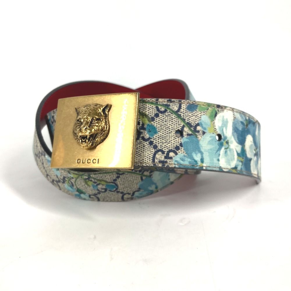 GUCCI グッチ ベルト フローラ 花柄 546384 GGスプリームキャンバス