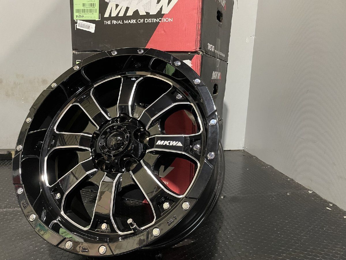 新品 TRISTAR MKW MK-46 ML+ トライスター 社外ホイール 16インチ 4本 