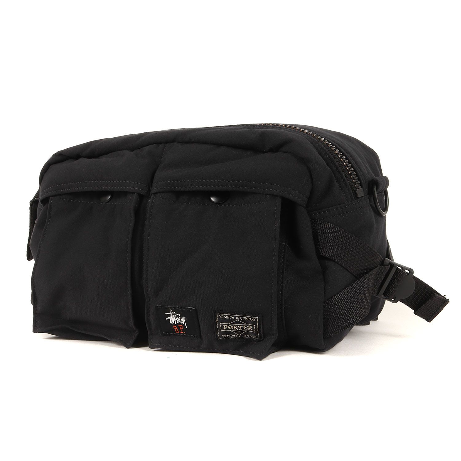 STUSSY PORTER コラボ ウエストバック 楽天市場】PORTER ポーター x STUSSY ステューシー タンカー