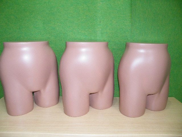 卓上用 メンズ パンツ用トルソー ３体セット 多少のキズ有り P-150