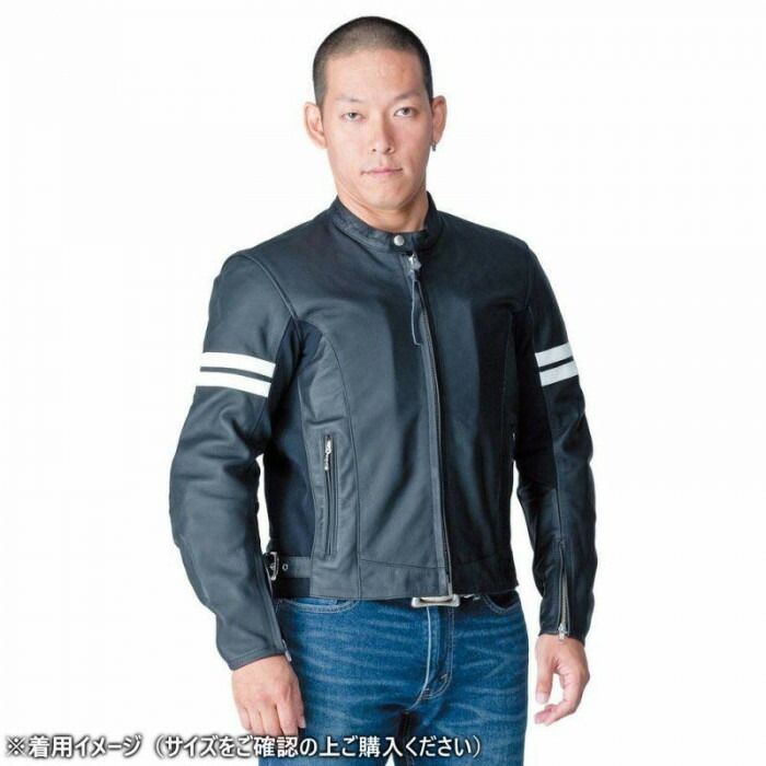 NANKAI シングルライダース レザージャケット RDJ-30 XLB ブラック