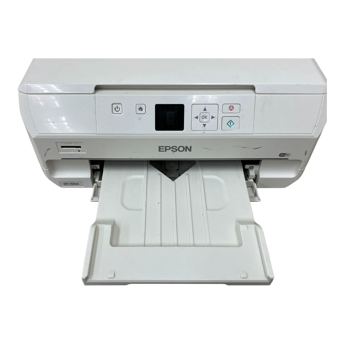 EPSON EP-706A エプソン カラリオ インクジェットプリンター A4 2013年製 純正インク7個付き ジャンク M10450542 CHRISTIANNAURATH_COM_BR