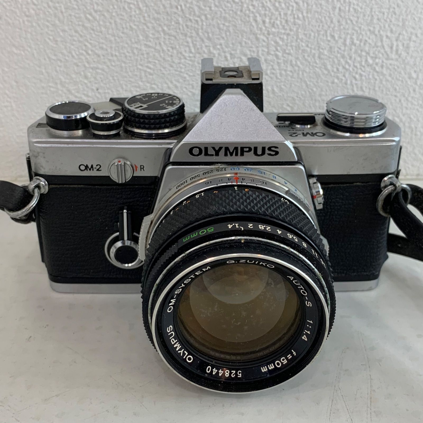 オリンパス OM-1 一眼レフ フィルムカメラ レンズ2個セット ジャンク