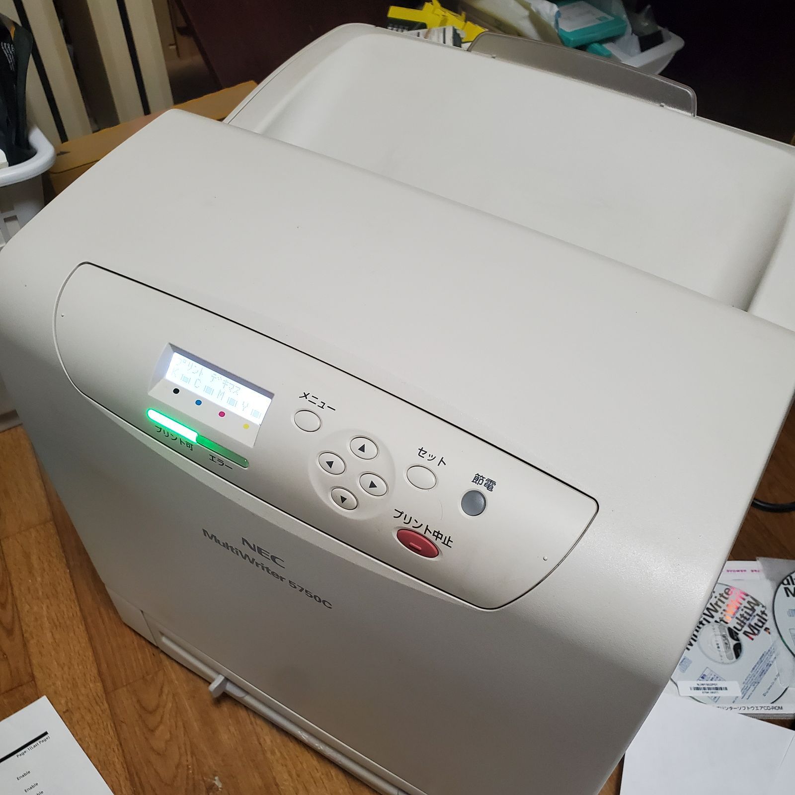 極美品 NEC MultiWriter 5750C（型番：PR-L5750C）レーザー