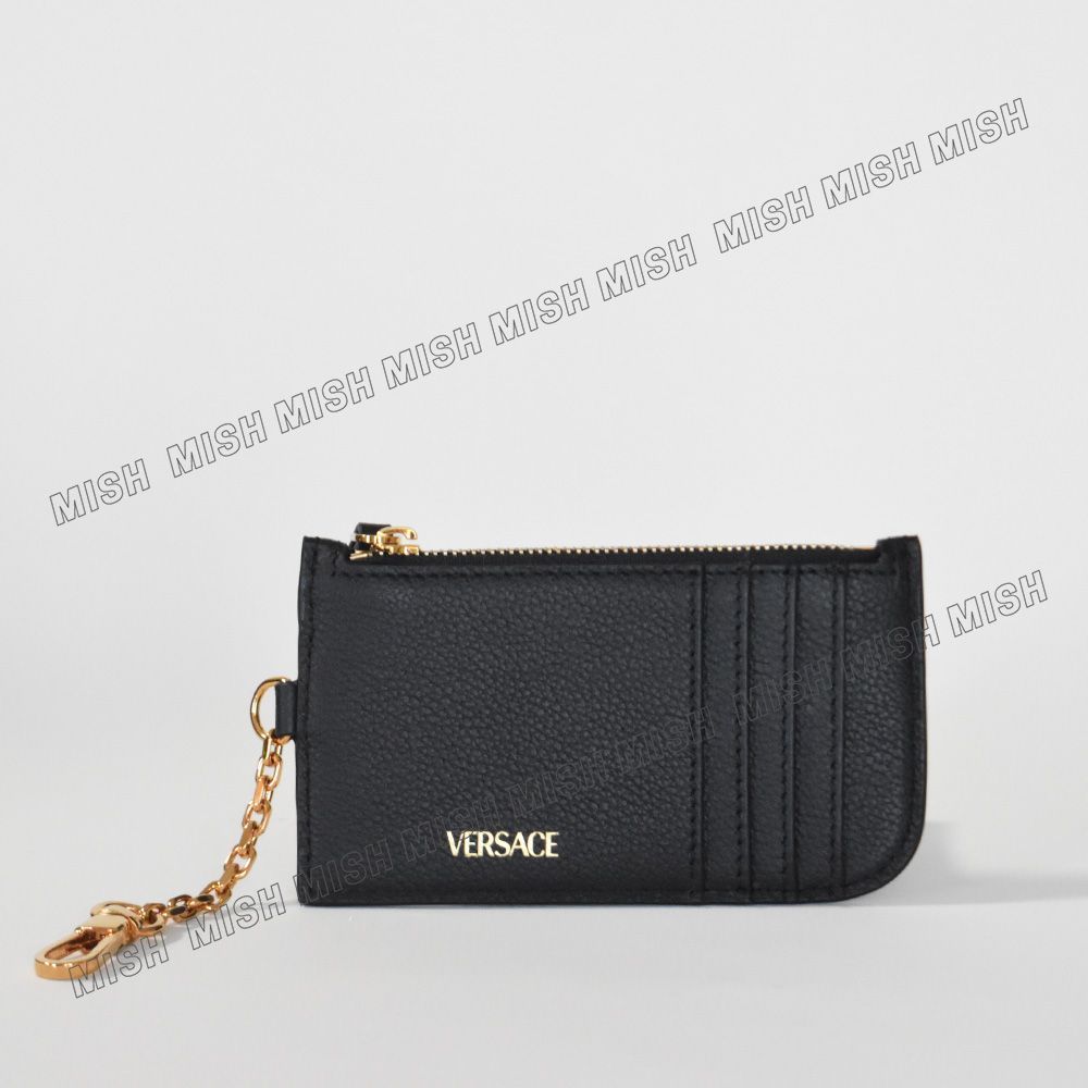 【美品】VERSACEヴェルサーチ　小銭入れ　カードケース　レザー 楽天市場】ヴェルサーチ カードケース コインケース メンズ