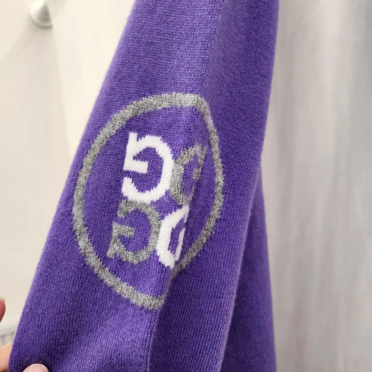 G/FORE ジーフォア カシミヤ混 ニット ジップジャケット グリーン系 40