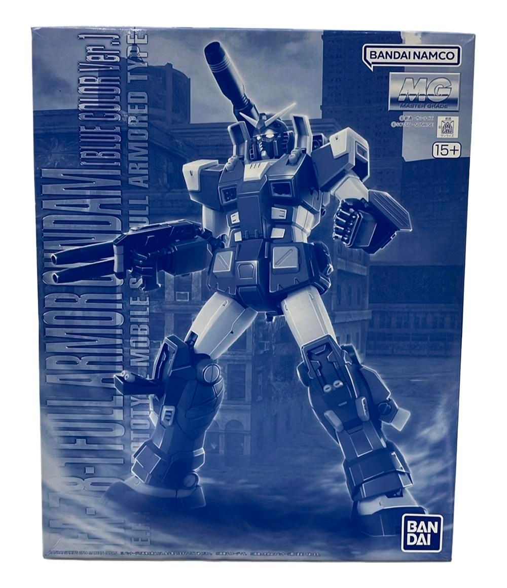 機動戦士ガンダム プラモデル MG フルアーマーガンダム ブルーカラーVer. 1|100 バンダイ