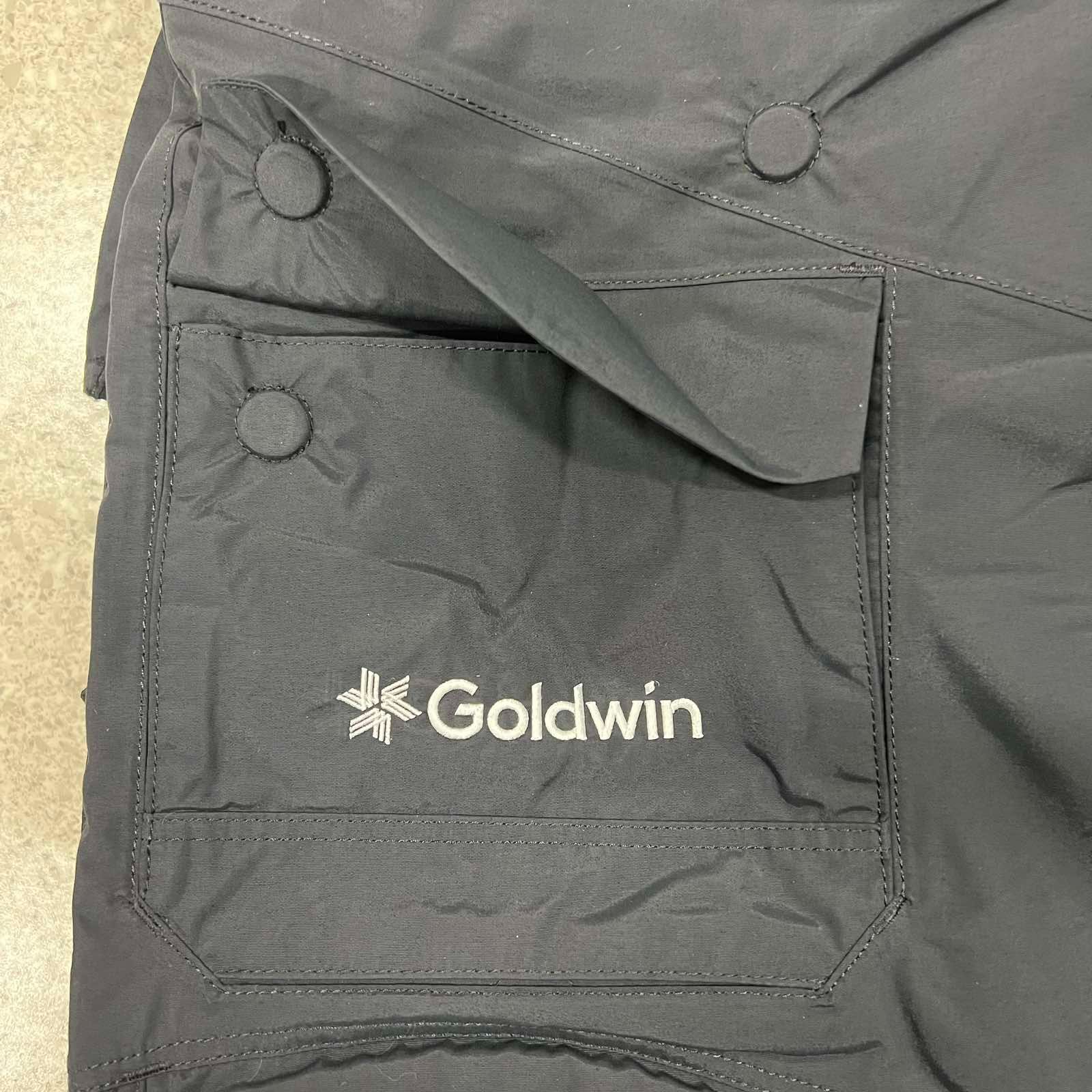 GOLDWIN Pad Bib G32390PP サービスマンパンツBKブラック - omegasoft