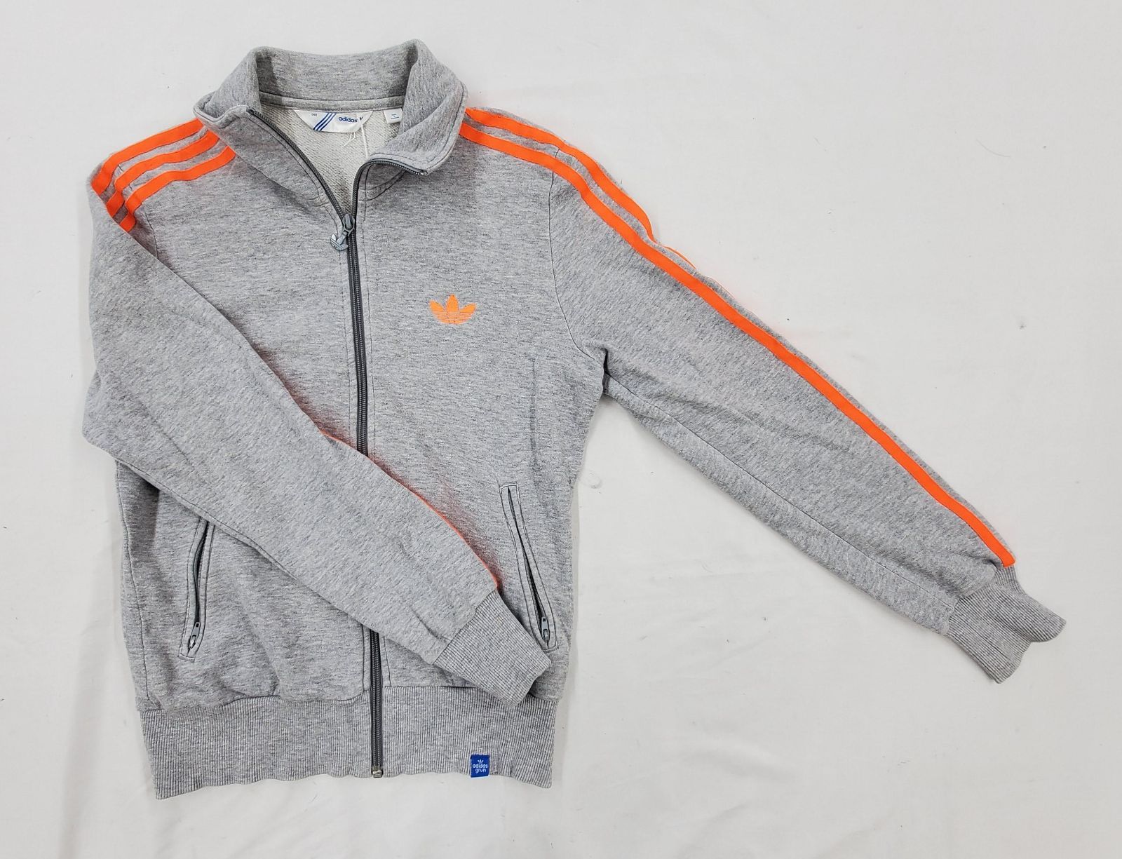 adidas アディダス ファイヤーバード トラックジャケット 刺繍 グレー