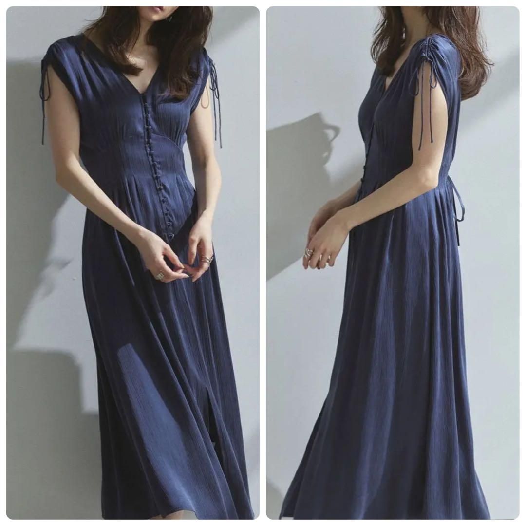 フレイアイディー サテンタックワンピース 新品未使用 未使用◎ FRAY