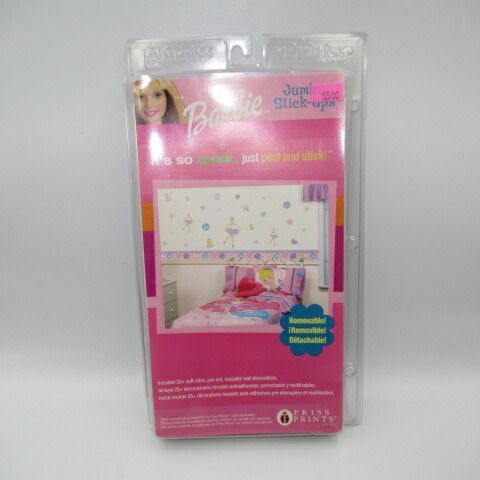 2002年90'sBarbieバービージャンボウォールステッカーデッドストックフィギュア人形1品限り