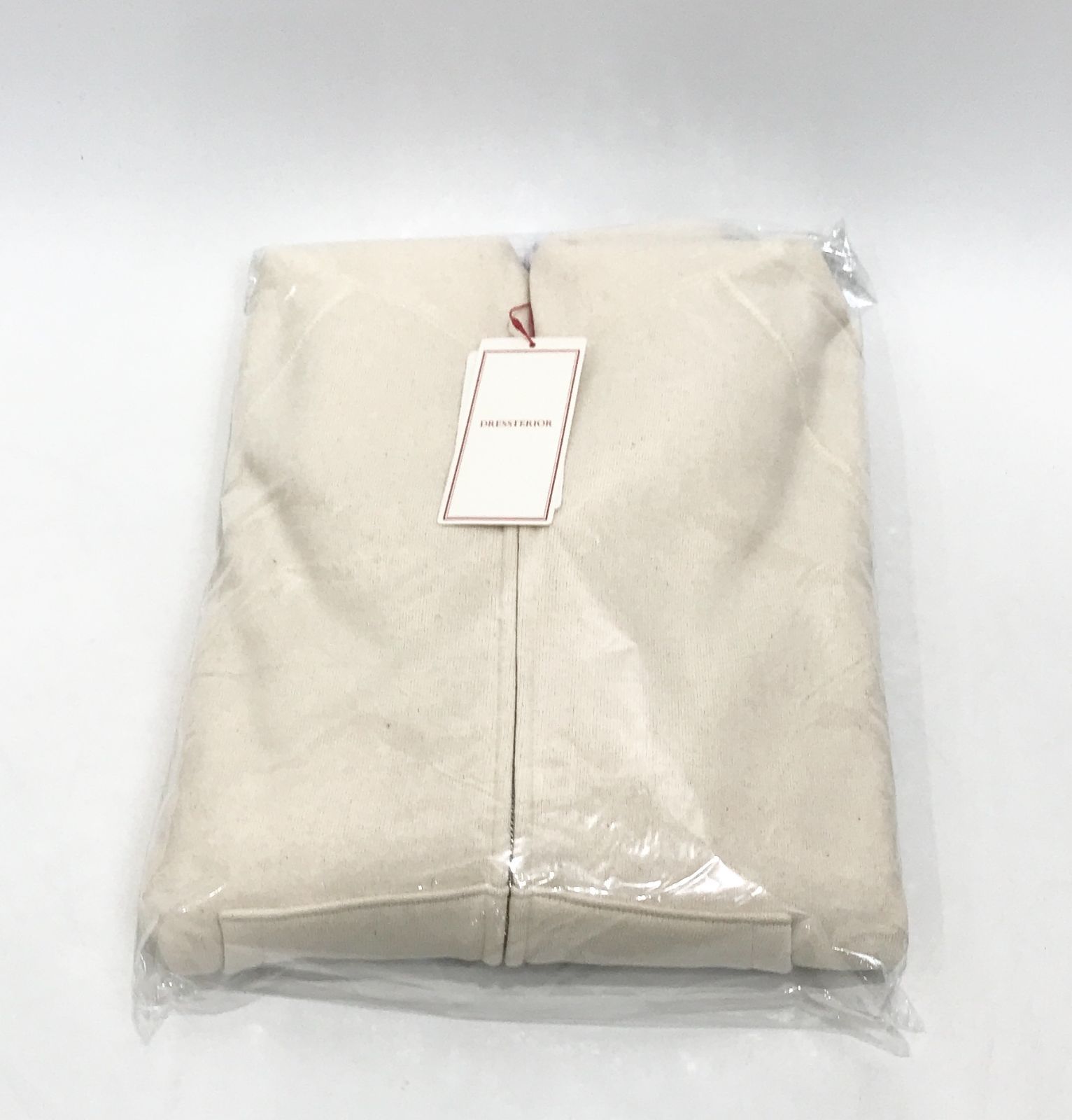 未使用・タグ付】DRESSTERIOR デキシー吊裏毛ジップアップパーカ 