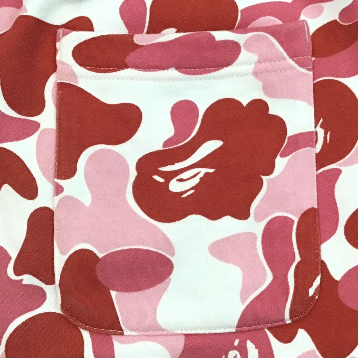 ABC camo Pink シャーク スウェットハーフパンツ Lサイズ a bathing