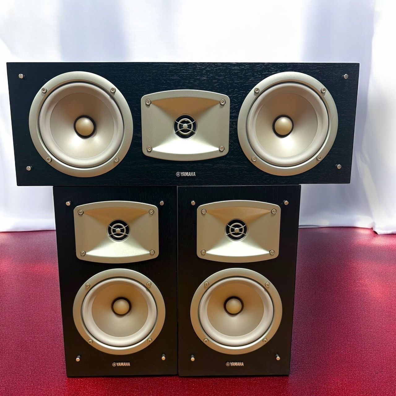 ☆送料無料 美品 YAMAHA ヤマハ NS-P350 B ブラック スピーカー