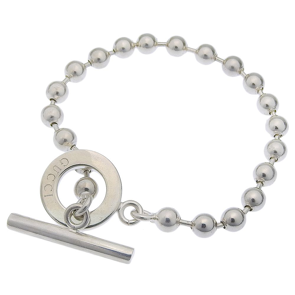 本物保証】 箱・布袋付 新品同様 グッチ GUCCI ボールチェーン