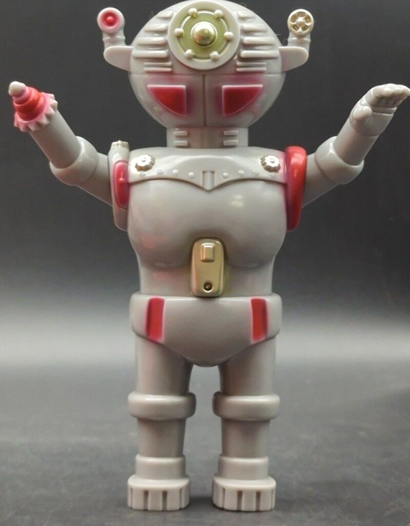 ソフビ／レッドバロン/トロイホース　MONSTER MIND TOYS 未開封 | レッドバロンソフビセット 悪役ロボットのトロイホース