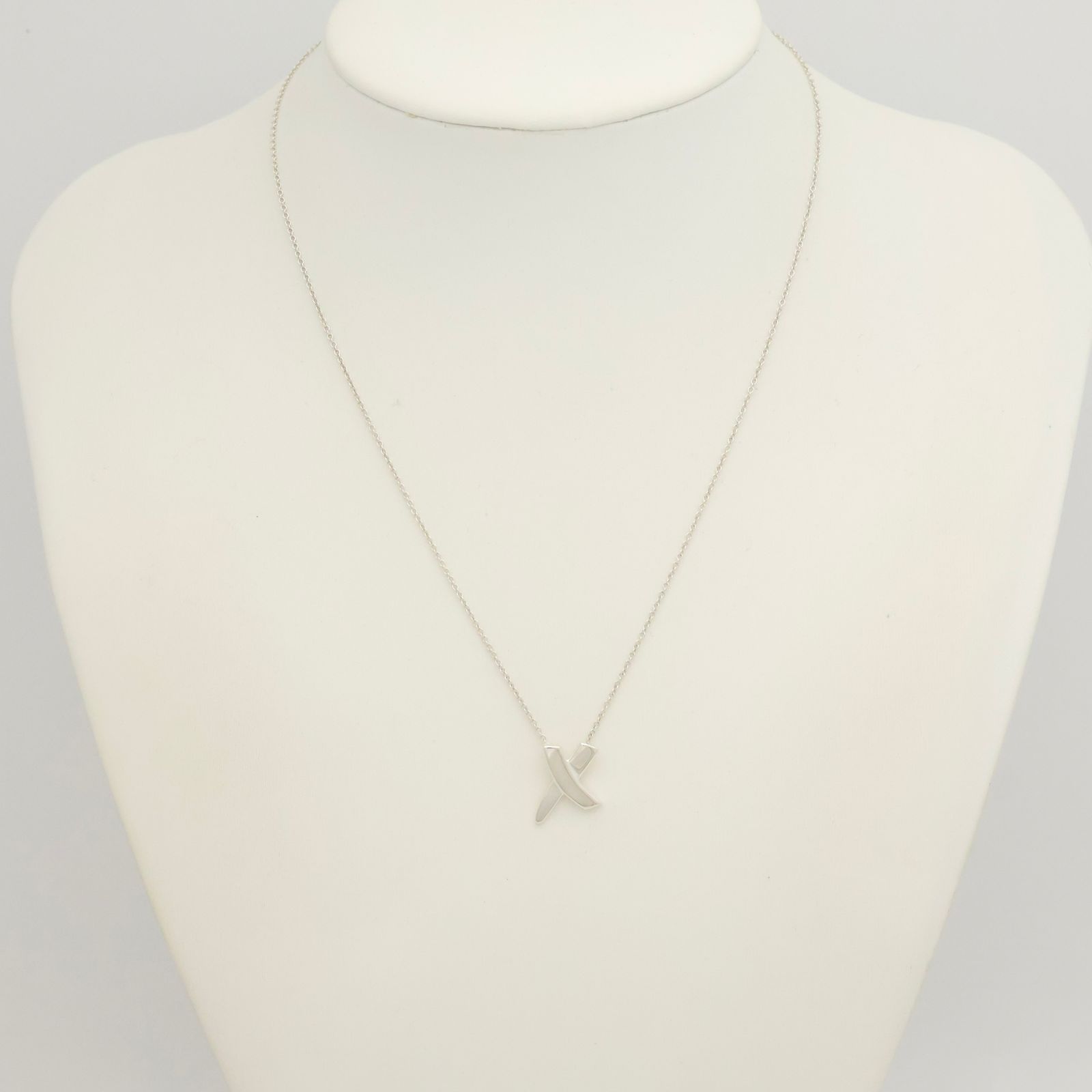 4DM11 Tiffany&Co. ティファニー パロマピカソ キス クロス 美品】ティファニー TIFFANY&Co. キス クロス パロマピカソ