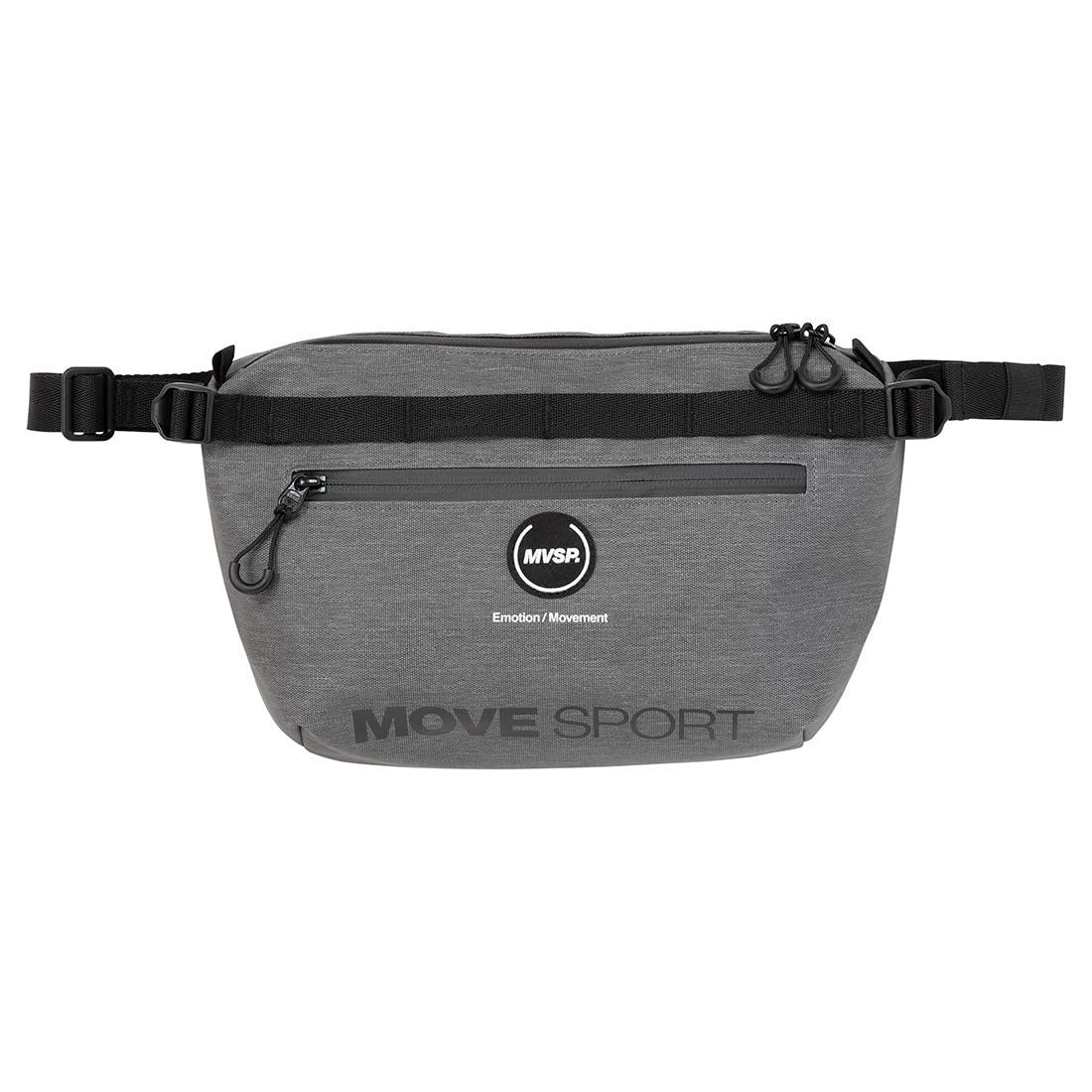 Color:GRYM [ムーブスポーツ] ウエストバッグ ウエストポーチ 防水 耐水圧2万ミリ 止水ファスナー MOVESPORT スポーツ観戦 アウトドア キャンプ GRYM