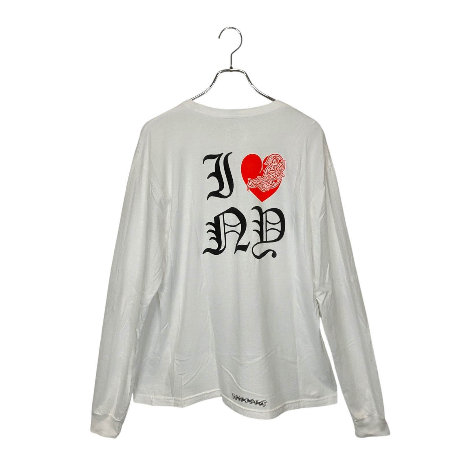 Chrome Hearts 長袖カットソー XL ホワイト Chrome Hearts | クロムハーツ ロンT 長袖 Tシャツ カットソー