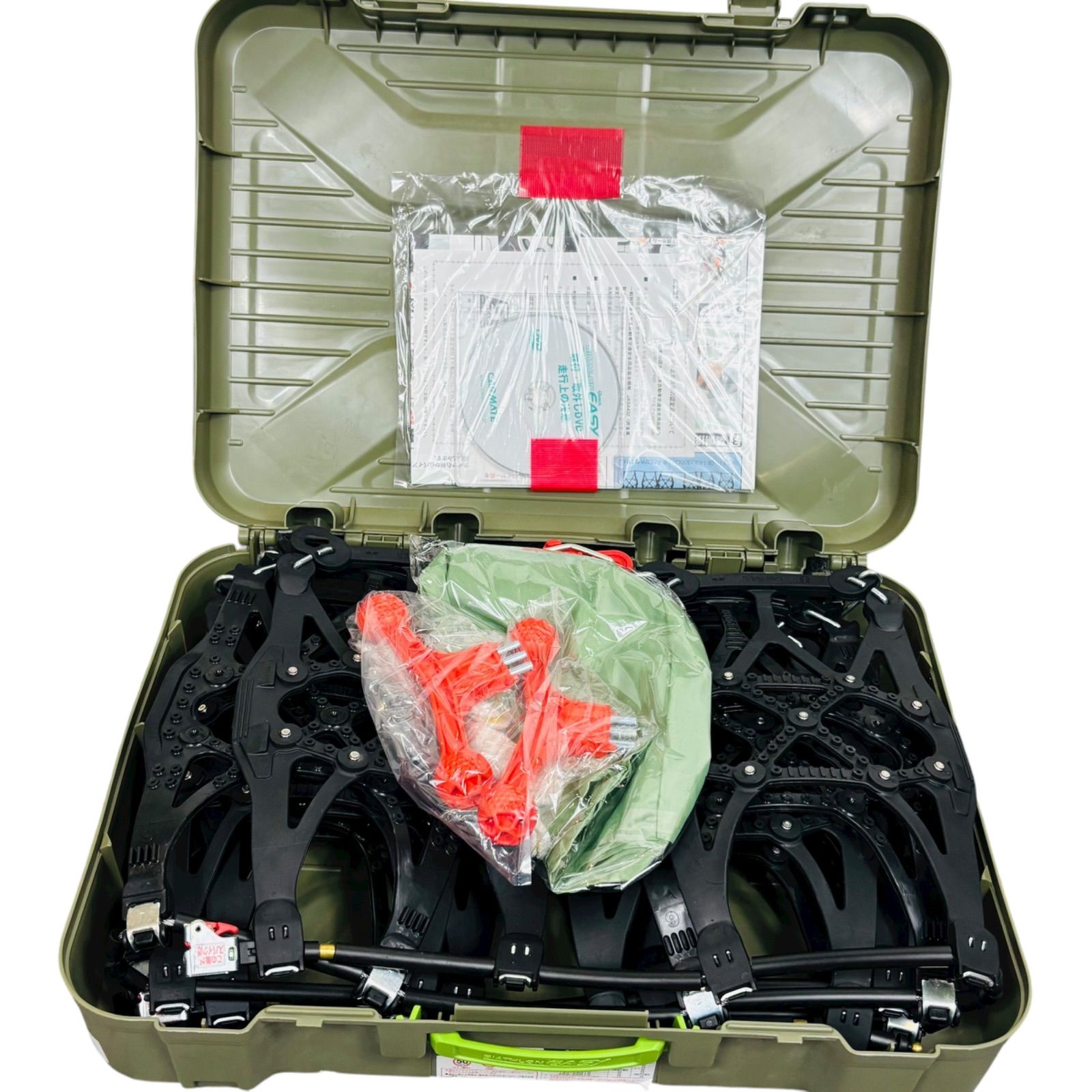 カーメイト バイアスロン クイックイージー QE4L 非金属タイヤチェーン CARMATE BIATHLON QUICKEASY タイヤチェーン