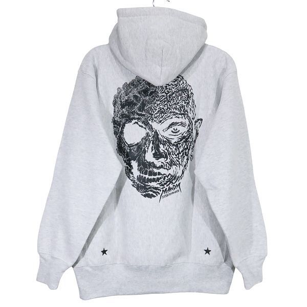 M-M CUSTOM PERFORMANCE エムアンドエム カスタムパフォーマンス x MASSES マシス SWEAT HOODED スウェット フーデッド パーカー グレー プルオーバーoctk