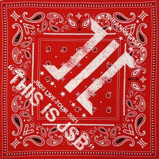 バンダナ　今市隆二　Heart Logo Bandana RED バンダナ 今市隆二 Heart Logo Bandana RED - メルカリ