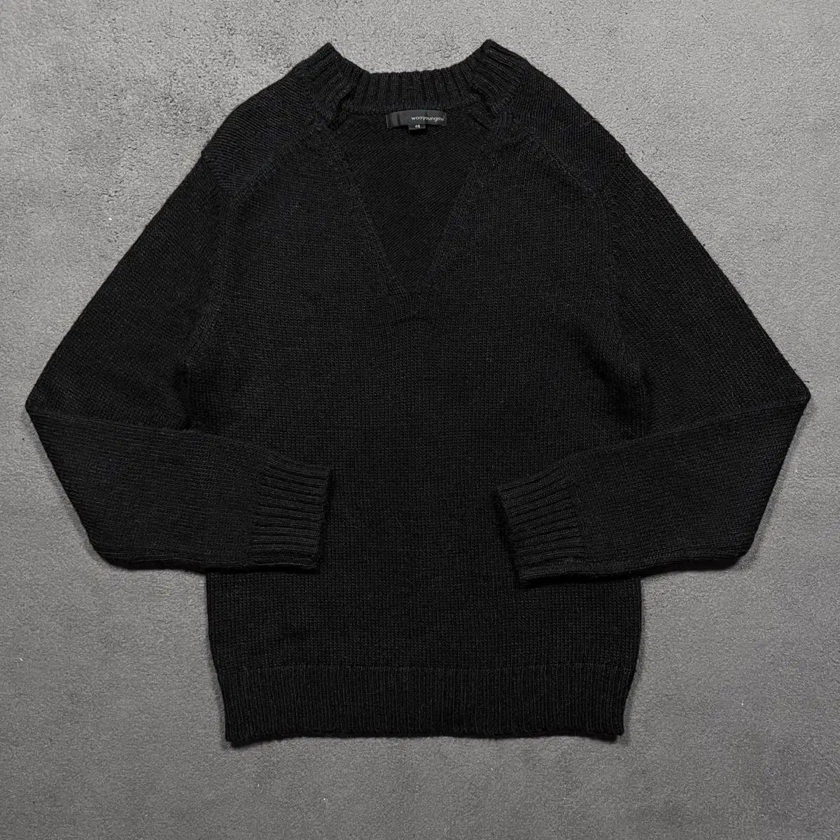 WOOYOUNGMI ウーヨンミ ウール モヘア アクリル Vネック ニット セーター