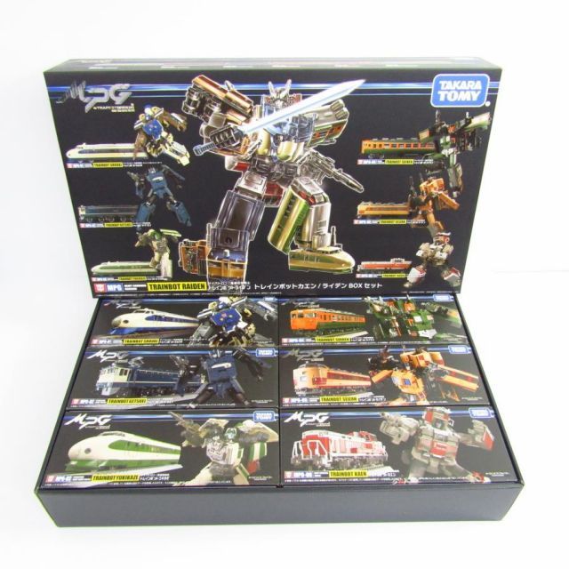 【新品未開封】　MPG　ライデン　6種セット Amazon.co.jp: トランスフォーマー MPG-06S トレインボット
