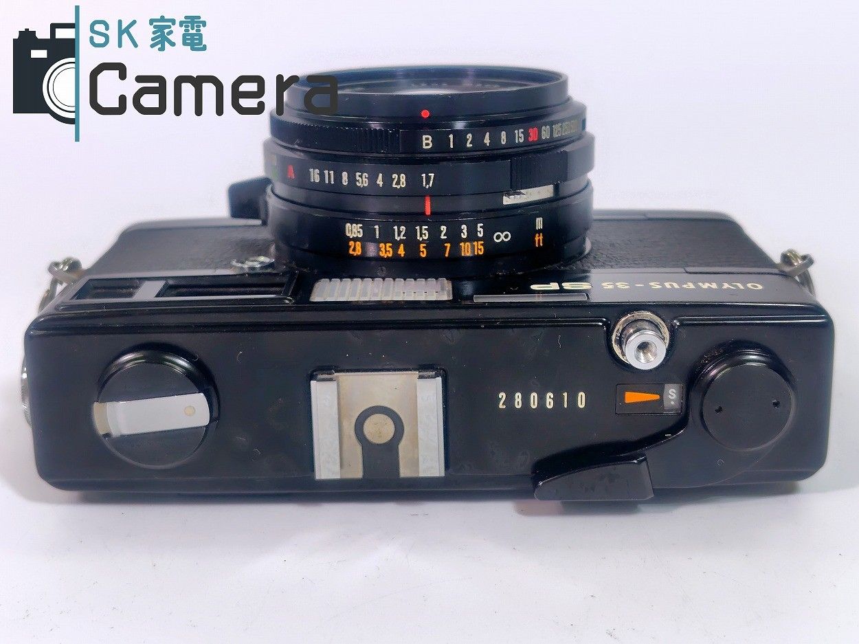 OLYMPUS-35 SP G.ZUIKO 42mm F1.7 ブラック オリンパス BLACK