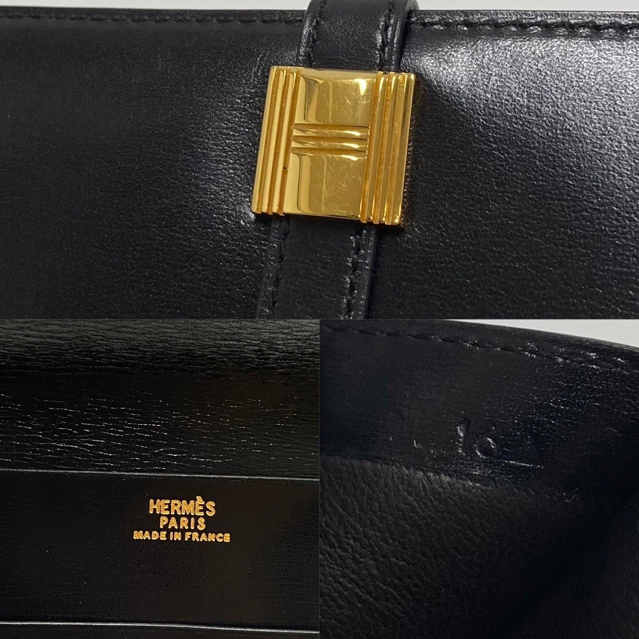 未使用保管品 保存箱付 HERMES エルメス ソミュールディアンヌ カーフ