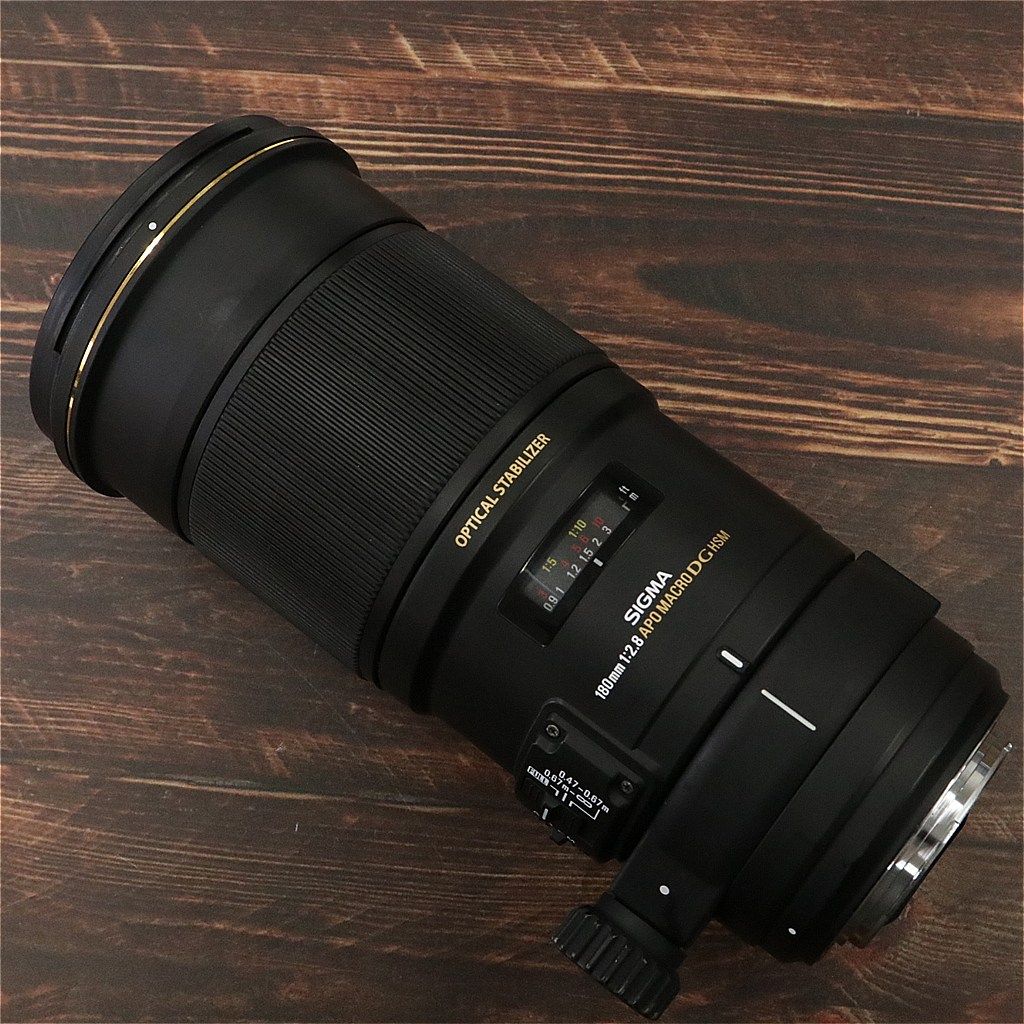 シグマ APO MACRO 180mm F2.8 ニコン用 ニコン用 Sigma AF 180mm f2.8 APO