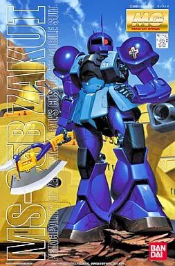 [Used] Plastic Model 1/100 MG MS-05B Zaku 1 Lamba Lal Exclusive Machine “Mobile Suit Gundam” [0077168]
