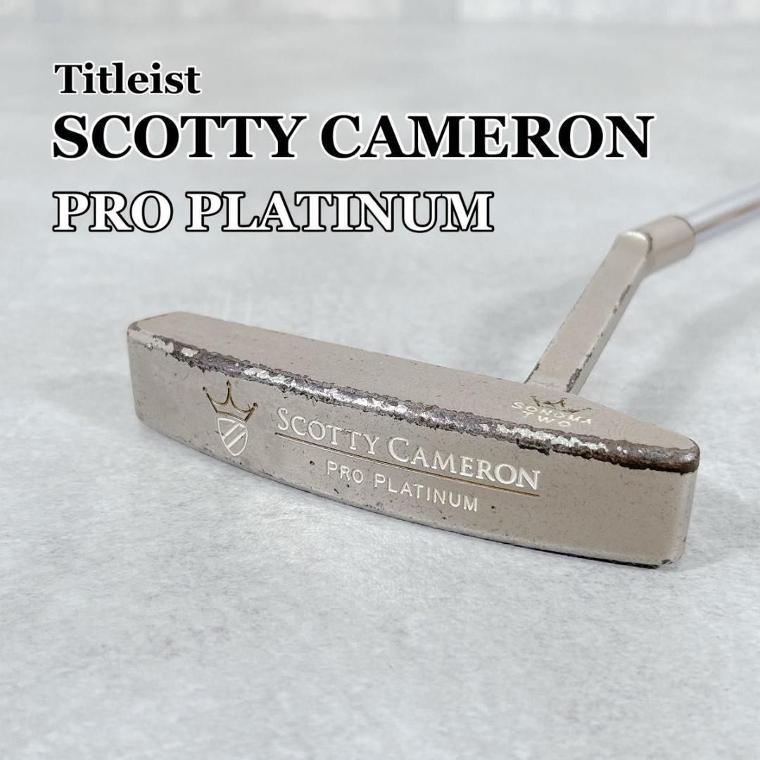 W762 SCOTTY CAMERON PRO PLATINUM パター SCOTTY CAMERON PRO W762 SCOTTY CAMERON PRO PLATINUM パター SCOTTY CAMERON PRO