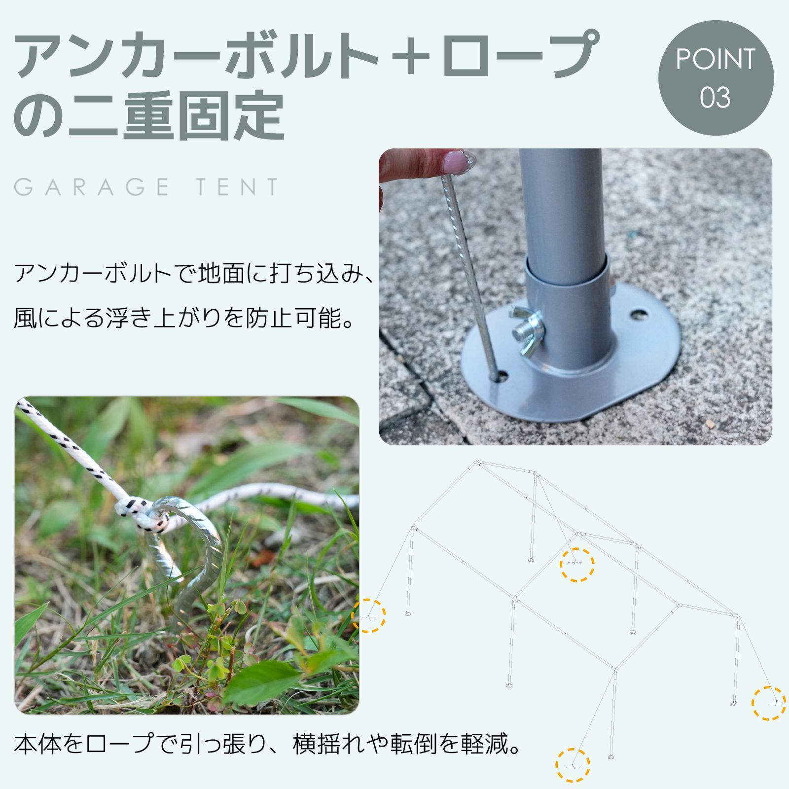 奥3m×幅6m×高さ2.82m