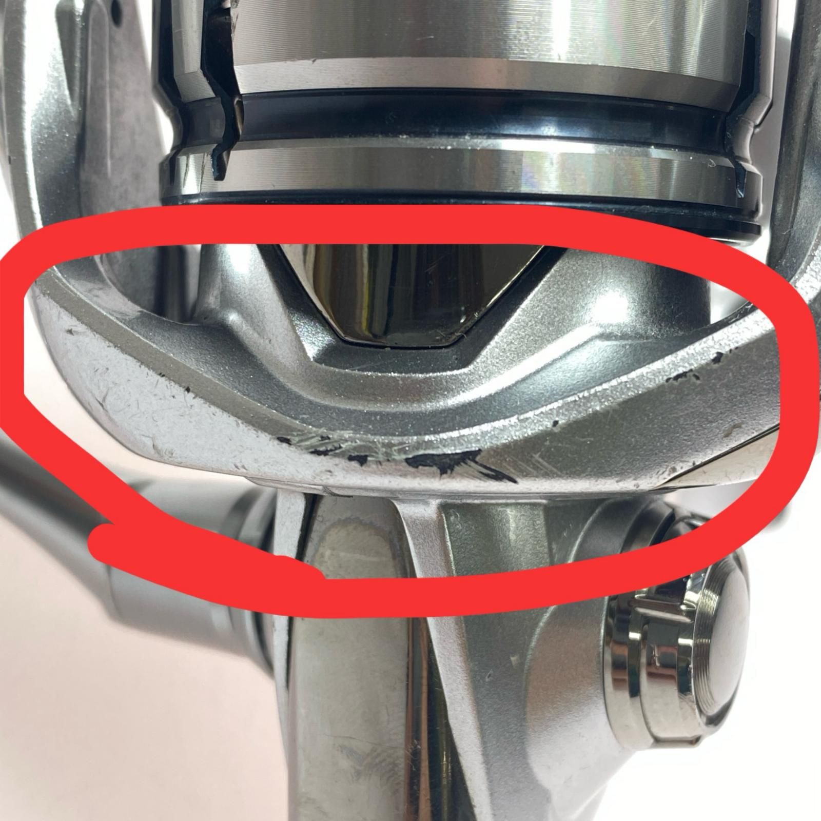 3000 スプール傷