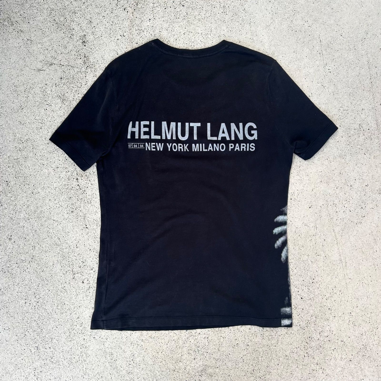 helmut lang print T-shirt 05ss