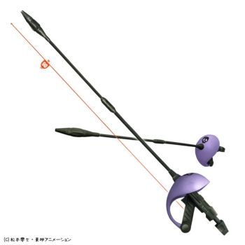 銀河鉄道999 劇場版 1/1重力サーベル クィーン・エメラルダスVer