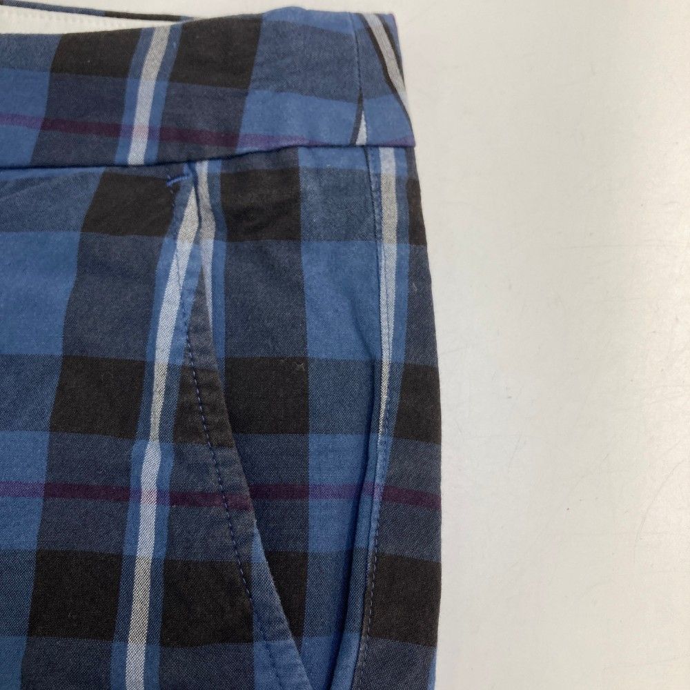 パーリーゲイツ★ショートパンツ★紺★ネイビー/チェックサイズ00 新品タグ付き【パーリーゲイツ】VORTEX チェック柄 ショート