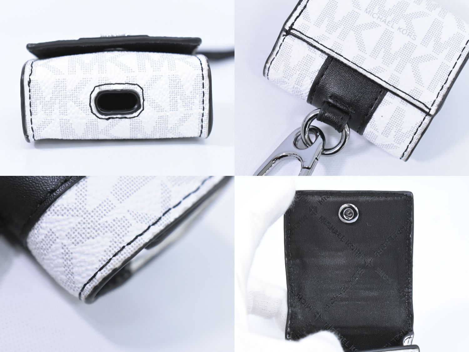 ま*ま様 マイケルコース MICHAEL KORS ボストンバック ネイビー レ