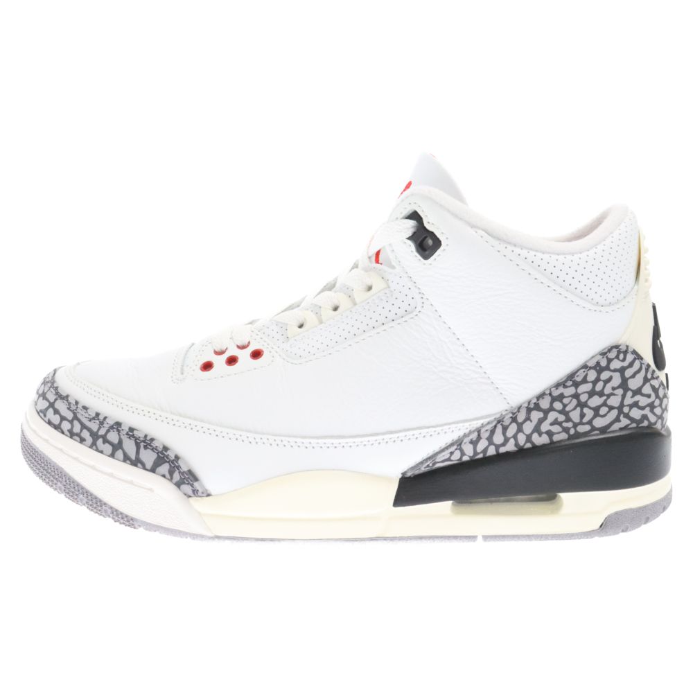 NIKE (ナイキ) AIR JORDAN 3 RETRO WHITE CEMENT REIMAGINED エア