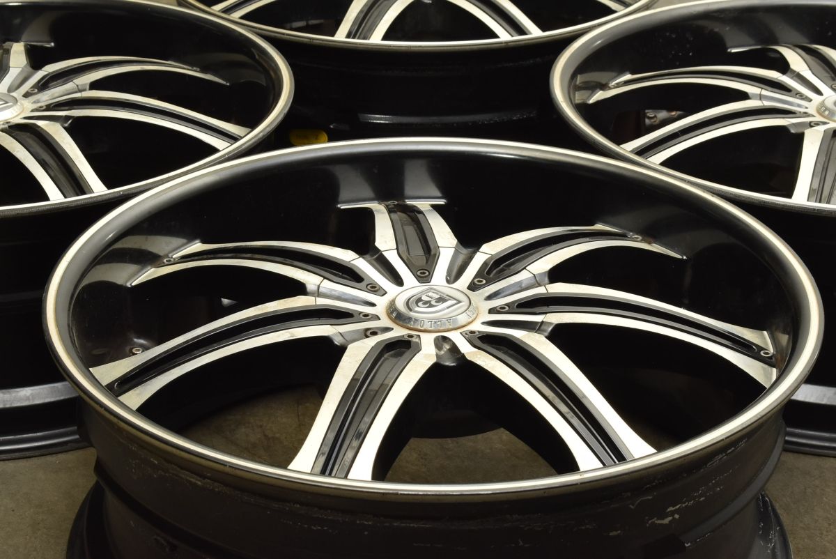 深リム 大口径 LEXANI レグザーニ LX-7 22in 8.5J 15 PCD127 4本 JEEP ジープ JK JL ラングラー グランドチェロキー シボレー C1500