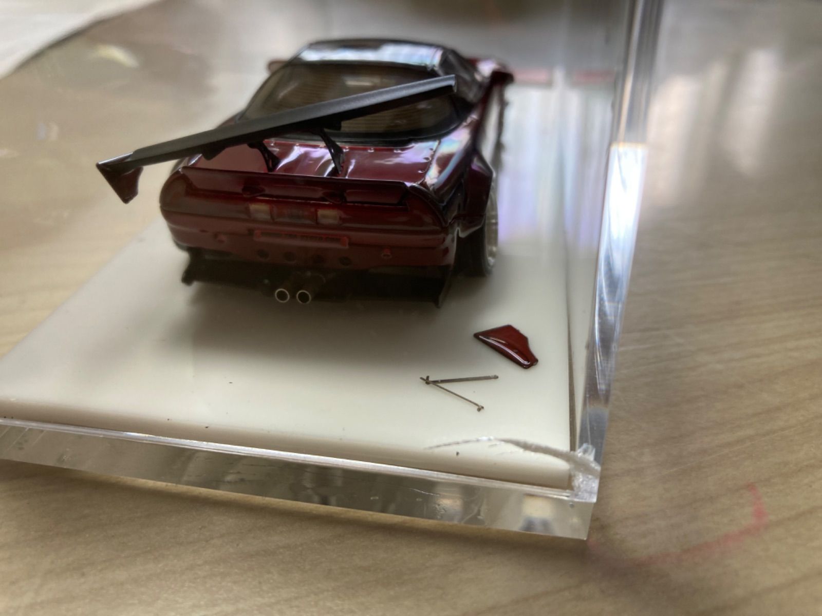 ♡出品 EIDOLON 1/43 ロケットバニー NSX ワインレッドメタリック 限定